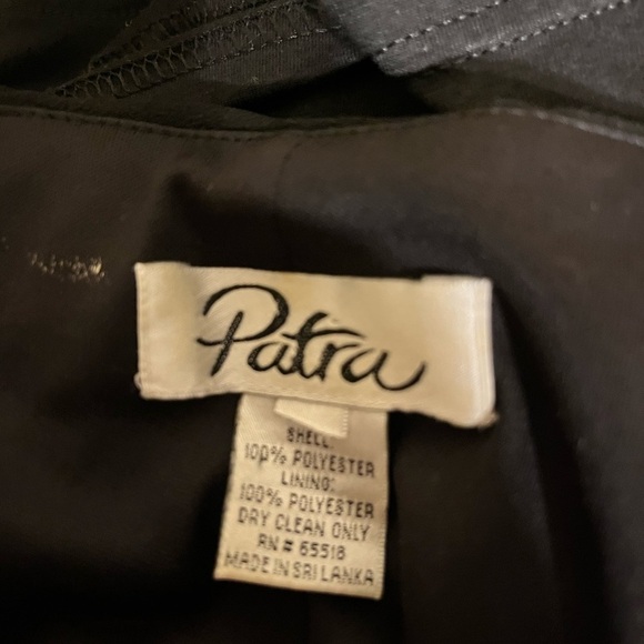 Patra Black Evening Dress Prom Party Black Tie NWOT - Picture 2 of 4